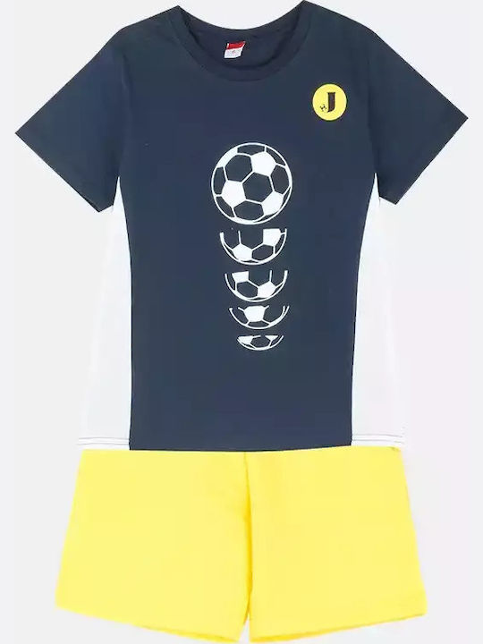 Joyce Комплект Лято 2бр Dark Blue Soccer Phases