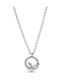 Pandora Necklace from Silver with Zircon