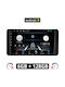 Car Audio System 2DIN (Bluetooth/USB/AUX/WiFi/GPS/Apple-Carplay/Android-Auto) with Touch Screen 10"
