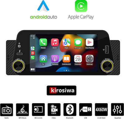 Kirosiwa Car-Audiosystem 1DIN (Bluetooth/USB/WiFi/GPS)