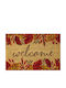 Etoile Covor de Intrare din Cocos cu Suport Antiderapant 43x73buc