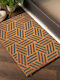 Etoile Covor de Intrare din Cocos cu Suport Antiderapant 40x60buc