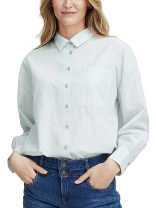 Women's Striped Long Sleeve Shirt
