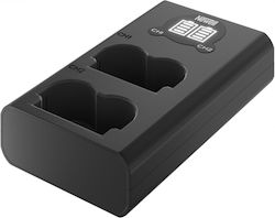 Newell Double Battery Charger Compatible with Fujifilm