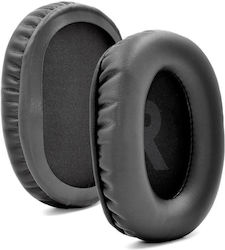 1 Pair Memory Foam Earpads Logitech Logitech G Pro G Pro X Black Protein Leather