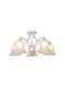 Ceiling Mount Light White with Socket E27