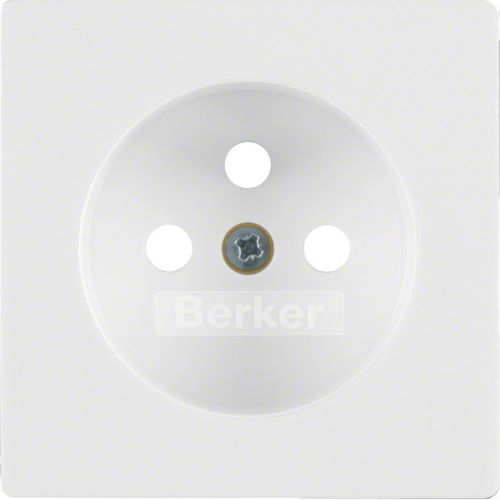Hager Switch Front in White Color 3965766079