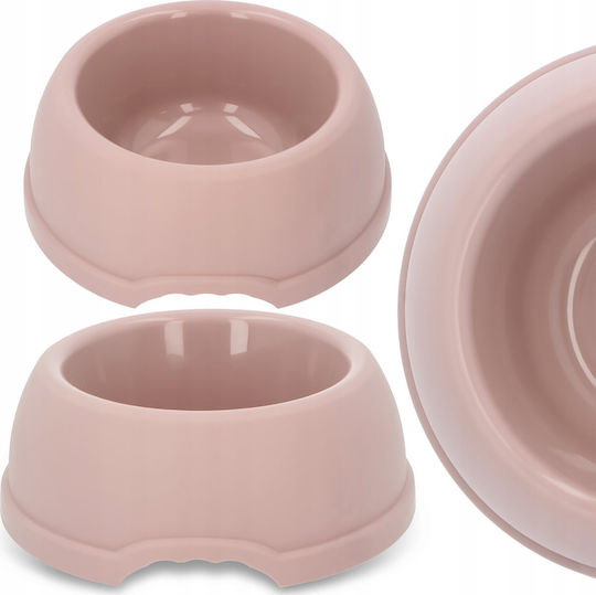 Barry King Plastic Bowl Food for Dog 1.3lt 24.5cm in Beige Color