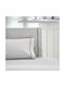 Vesta Home Σετ Βρεφικά Σεντόνια Κούνιας Βαμβακερά Mono 505 Light Grey 120x160εκ. 2τμχ