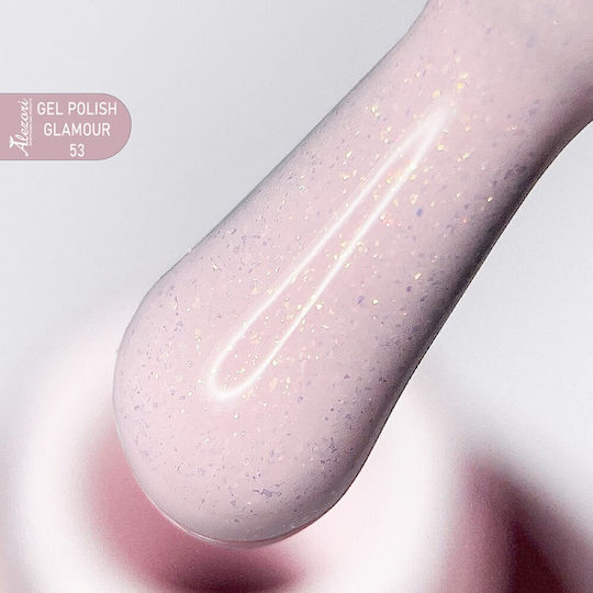 Alezori Glamour Ημιμόνιμο Βερνίκι Νυχιών Glamour 53 15ml
