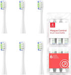 Oclean P1c1 Toothbrush Head 6 Pcs