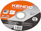 Kendo Δίσκος Κοπής Μετάλλου 115mm