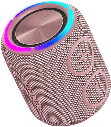 Sencor Sirius 2 Mini Impermeabil Boxă Bluetooth 16W cu Durată de Baterie până la 7 ore Roz