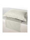 Vesta Home Athena Pillowcase Set Oxford Ecru (colour: Ekpoy) 55x75cm.