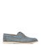 Herren Mokassins in Blau Farbe
