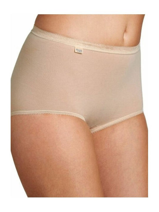 Sloggi Women's Cotton Boxer Beige