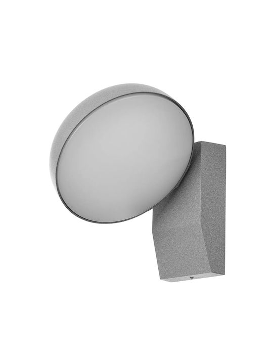 Wall-Mounted Outdoor Light LED 12W with Natural White Light