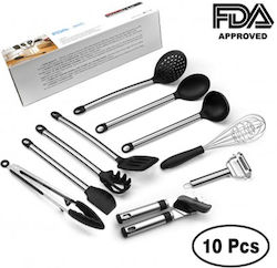 Inox Cooking Utensil Set 10pcs