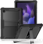 Techsuit Flip Cover Ανθεκτική Μαύρο Samsung Galaxy Tab S7 FE