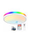 Ceiling Mount Light 40cm White with Integrated LED
