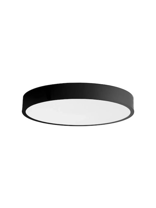 Modernă Plafonieră de Tavan cu LED Integrat în culoare Negru