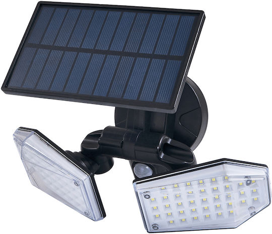 Lvt Waterproof Solar LED Flood Light 15W Cold White 6000K with Motion Sensor IP65