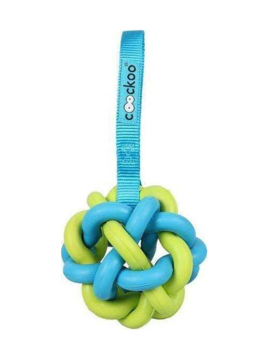 Coockoo Ball Toy for Puppy Chewing made of Rubber 20εκ. Blue 1pcs