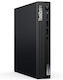 Lenovo ThinkCentre M70q Gen 4 Mini PC (Nucleu i7-13700T/16GB DDR4/1TB SSD/W11 Pro)