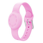 Wrist case for AirTag in Pink color