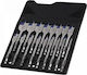 Irwin Set of 17 Conical Diamond Drills with Hexagonal Shank for Wood
