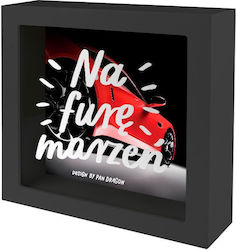 Pan Dragon Kinder Spardose Holz Schwarz 18x18cm