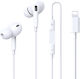 Remax RM-575i In-ear Handsfree Ακουστικά με Βύσμα Lightning Λευκό
