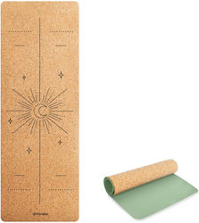 Spokey Trainingsmatte Yoga Grüne (180x60x0,4cm)