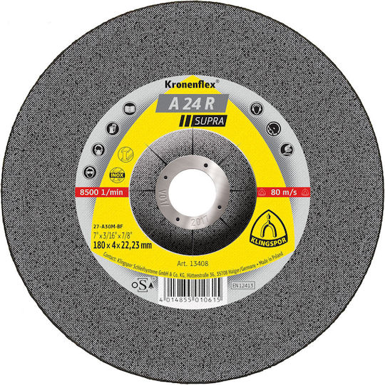 Klingspor Δίσκος Κοπής Μετάλλου 115mm