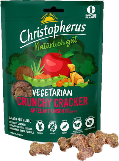 Christopherus Dog Treat with Apple, Flaxseed and Salmon 125gr