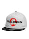 Beechfield Kids' Hat Jockey Fabric Judo Free Hugs White