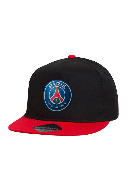 Beechfield Kinderhüte Jockey Paris Saint-germain F.c. Schwarz