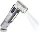 Troika Pro Rechargeable LED Flash Light IPX4 with Maximum Brightness 200lm