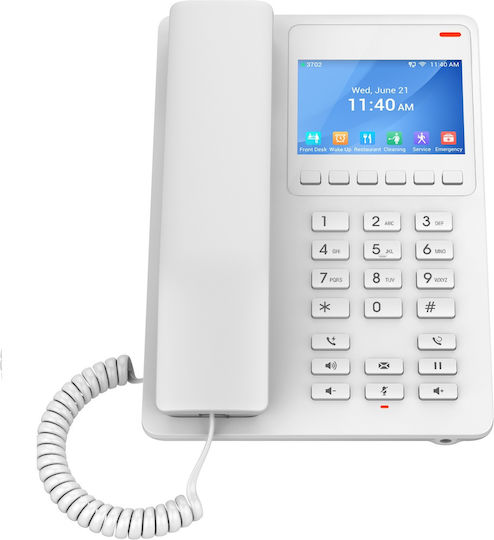 Grandstream GHP630 Wired IP Phone White