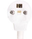 Elektromet Plug Corner White