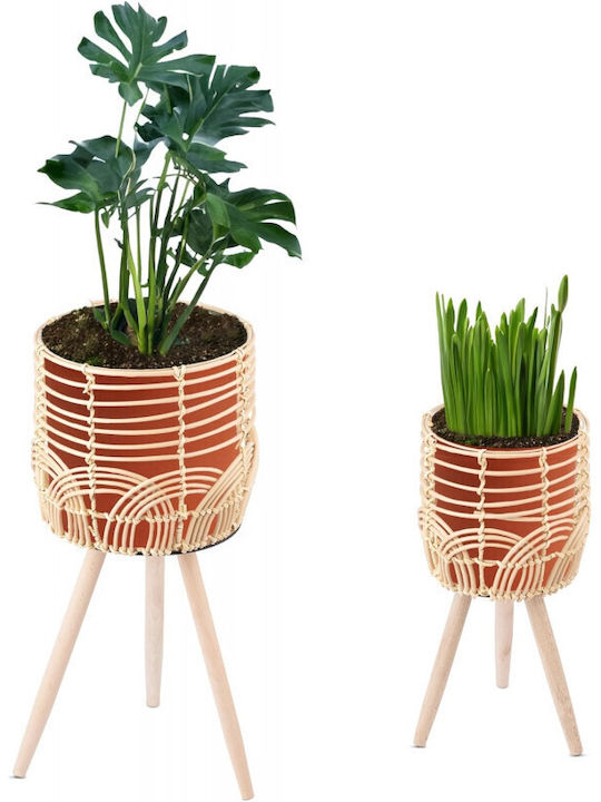 Navaris Κασπώ Rattan Μπεζ