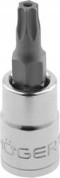 Högert Technik Cheie tubulară cu Vârf Torx și Patrat de Prindere 1/4'' 1buc Högert Technik Cheie tubulară cu Vârf Torx și Patrat de Prindere 1/4'' 1buc