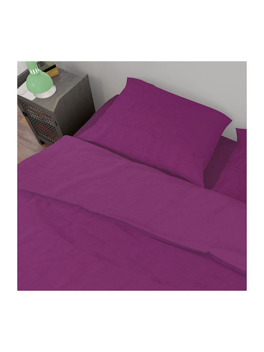 Dimcol Sheet Set with 1 Pillowcase for Single B...