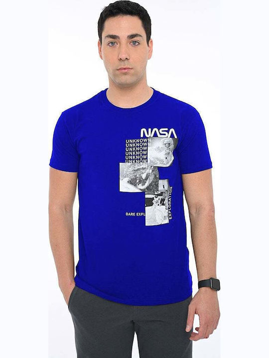 Bodymove Fearless T-shirt Nasa Μπλε