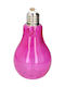 Arti Casa Dekorative Lampe Fuchsie