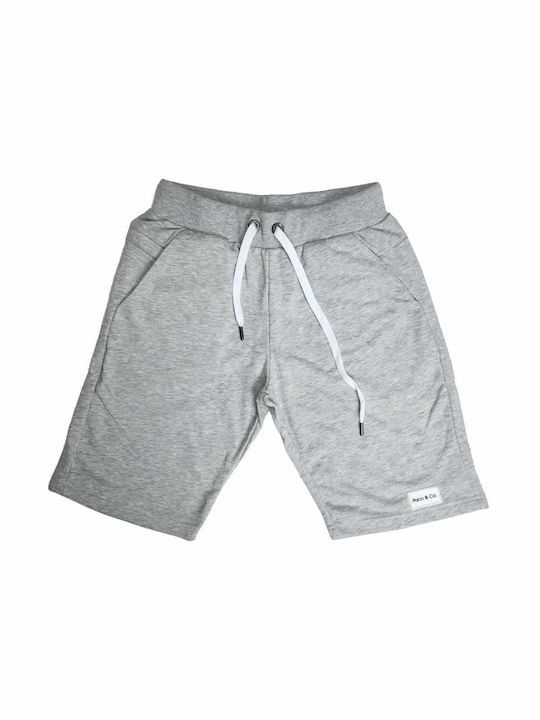 Paco & Co Men's Athletic Shorts Grey