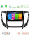 Bizzar Sistem Audio Auto 2DIN cu A/C (Bluetooth/USB/WiFi/GPS/Apple-Carplay/Android-Auto) cu Ecran Tactil 9"