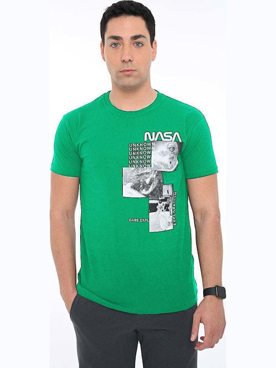 Bodymove T-shirt Nasa Πράσινη