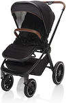 Zopa Move Cross Baby Stroller Suitable for Newborn Night Black/Black