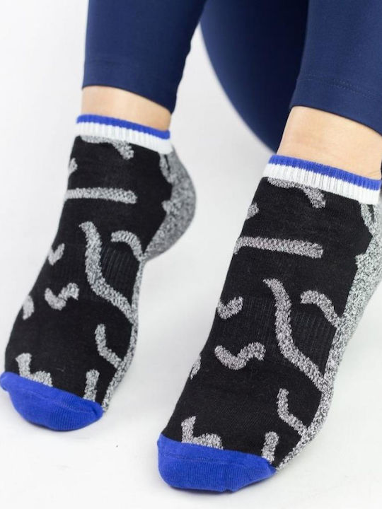 Crazy Socks Femei Șosete BLACK 1Pachet